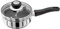 Judge Vista Egg Poacher and Stainless Steel Frying Pan, Vented Glass Lid and Stay-Cool Handle, Induction Ready, 25 Year Guarantee 10 Year Non-Stick Warranty (2 Cups)