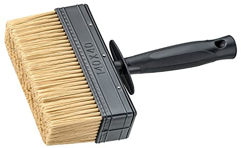 Brocha de superficie (140 x 40 mm, cerdas troqueladas, clara) Brocha Pintura Pared