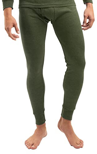 MT Herren Ski- und Thermounterhose Winter Unterhose - Olive L