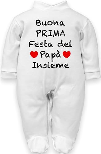 Tutina neonato caldo cotone amore di mamma idea regalo nascita 3 mesi