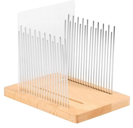 Nicear Trancheuse À Pain Guide Réglable Pour Pain Maison Guide De Trancheuse À Pain En Bois Pliable Compact Durable