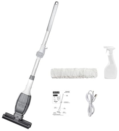 XINGLIDA Aspirateur de fenêtre multifonction sans fil avec puissants appareils de nettoyage de maisons d'aspiration Parfait pour le nettoyage de la maison de voyage Appareil pour le nettoyage ménager