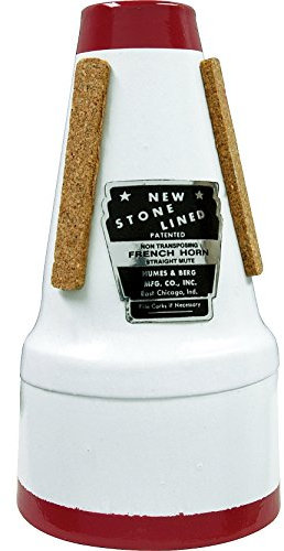 Humes & Berg 121 Stonelined Straight-Tenorhorn-Dämpfer