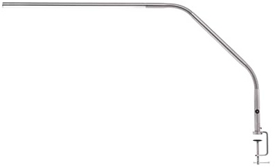 Daylight Company, LLC U35108 Slimline 3 Table Lamp-LED-80 CRI-Eye Care-4 Brightness Levels, 3,000 LUX at 30 cm, 1,065 LUMENS-4 Step DIMMER Mode, Brushed Steel, 25.6 x 30 x .8