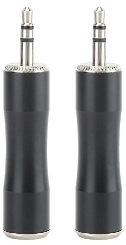 2PCS Mini XLR Pin, 3.5mm Balanced Audio Adapter Connector Device Interface Female to Mini XLR Pin Male/Mini XLR Female to 3.5mm Male, XLR Camera Adapter