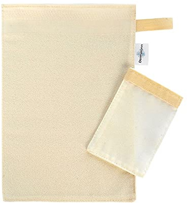 Dermazonn Deep Exfoliating Mitt Body Scrub and Face Scrub – Scrub Mitts for Shower – Turkish Bath hammam Glove – Face Peeling – Turkish Hammam Kese
