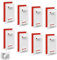 Simsky Lot de 8 Supports Adhésifs Courts pour Klemmfix, sans Percage Blanc, Store Jour Nuit sans Percage, Store Jour et Nuit, pour Stores Enrouleurs, Volets Occultants, Salon, Chambre et Cuisine