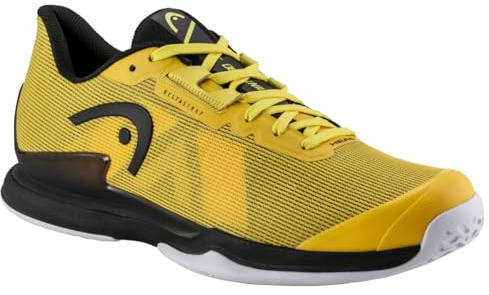 HEAD Sprint PRO 3.5 Men Scarpe da Tennis da Uomo, Banana/Nero, 43 EU, Banana Nero, 43 EU