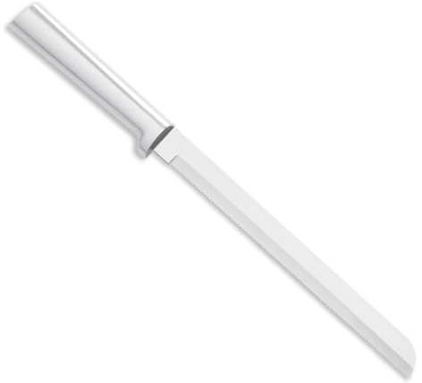 Rada Cutlery 8 Bread Knife (R143), Stainless Steel Serrated Blade, Siver Handle