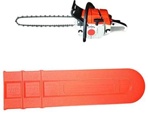 Barne de tronçonneuse Couverture protectrice Scabbard Guide universelle Guide de plaque Couverture pour les outils de jardin, couverture de protection de la lame de tronçonneuse, couvercle de la barr