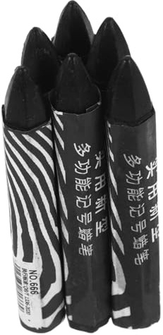 MAGICLULU 6piezas Rotuladores De Cera Para Neumáticos Coche Marcadores Para Reparación Fácil De Usar