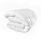 Bleu Câlin Couette Très Chaude 1 Personne, Sensation Duvet, Enveloppe coton, Blanc, 140 x 200 cm