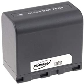 Powery Batería para Videocámara JVC Modelo BN-VF823U 2400mAh