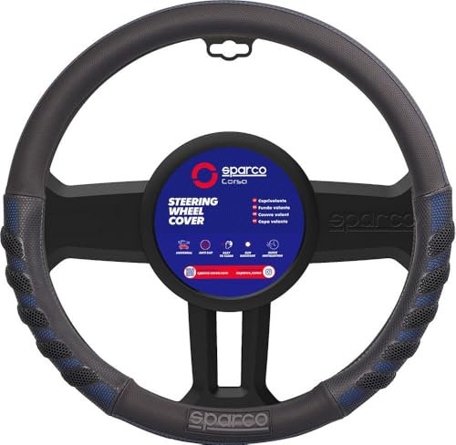 Sparco 1 Funda Volante S101, Azul, Universal