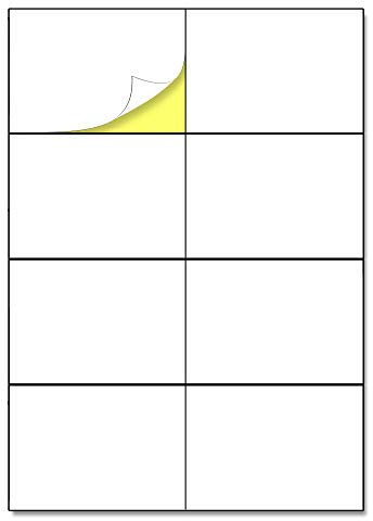 25 Blatt, 200 Stück - Etiketten Selbstklebend Adressaufkleber A4, Klebeetiketten Aufkleber zum Beschriften - 105 x 74,25mm