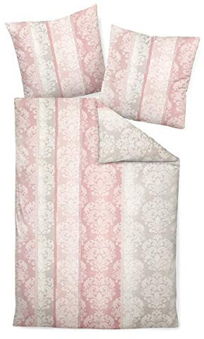 Janine Feinbiber Bettwäsche Davos 65086-01 puderrouge zephir