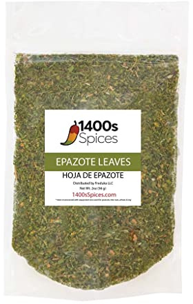 1400s Spices Feuilles d'épazote séchées coupées 56,7 g