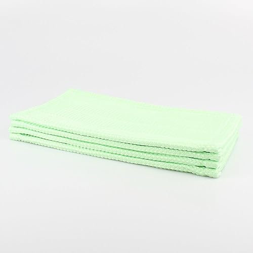 Premium Lingettes nettoyantes | Compatible avec Vorwerk Kobold MF520, MF530, SP520, SP530 essuie-glace, aspirateur | 4 pièces | réutilisable | chiffon microfibre | Accessoires - pièces détachées