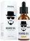 Acondicionador de aceite para barba, acondicionador de barba natural con aroma dulce de naranja – suaviza la barba, hidrata y fortalece el crecimiento de la barba, 1 onza