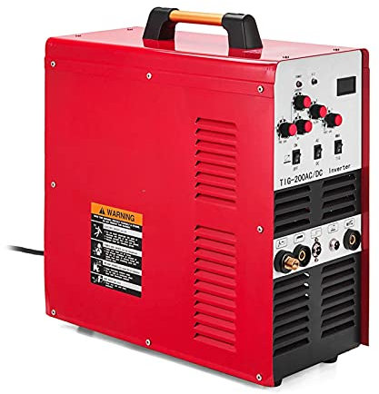 Máquinas de Soldar, Nuevo Inversor De Onda Cuadrada De TIG/Stick AC/DC Aluminio 200 AMP Soldador IGBT Máquina De Soldadura De Pulsos
