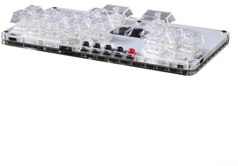 Mini manette portable pour jeux sur PC, PS3 et PS4 Design élégant et connectivité facile (blanc)