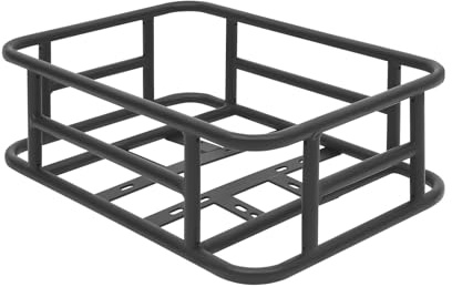 KKVUIIFF bakre cykelkorg, cykel bagagehållare korg (45,5 x 32,5 x 15 cm)