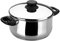 Lacor Garinox Pentola con Coperchio, Argento, 20 cm