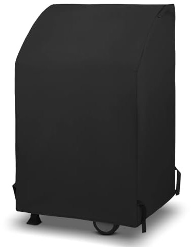 Unicook Cubierta para parrilla de 2 quemadores de 32 pulgadas, cubierta de barbacoa pequeña resistente al agua, cubierta de parrilla de gas resistente a la decoloración, se adapta a parrillas con