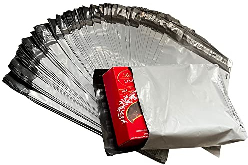 Calzette Buste postali grigie, 22,9 x 30,5 cm, sacchetti di imballaggio per la consegna dei pacchi, buste in plastica per spedizioni e imballaggi