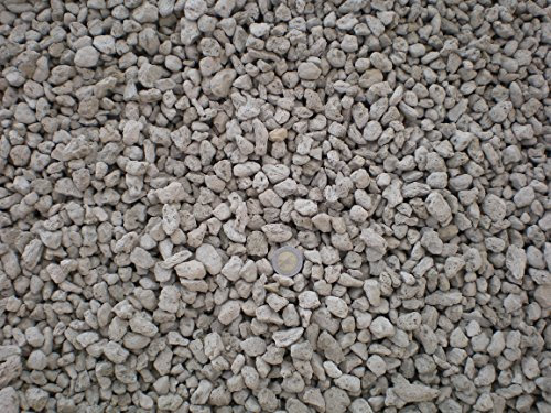 Pomice per piante | FINE 3/6 - MEDIA 6/14 | Pietra per piante Grasse - Bonsai | Da 1 kg - 3 kg - 5 kg (3/6 mm, 1 kg (1,5 Litri))