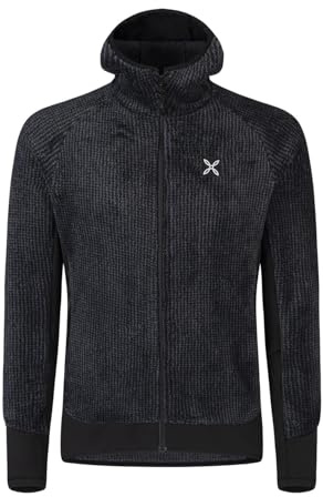 MONTURA Remix Fleece Jacket, Giacca in Pile Tecnico da Uomo ideale per arrampicata, alpinismo e varie attività outdoor (IT, Testo, M, Regular, Regular, Antracite)