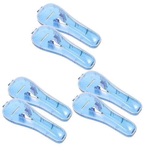 Beaupretty 6pcs Safety Travel Case Case Dispenser for Men Compact Material Easy to Carry