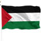 Drapeau de la Palestine 3x5ft à double imprimé grand drapeau palestinien avec des œillets épais drapeaux de jardin résistants en polyester pour les événements patriotiques, les défilés, les événement