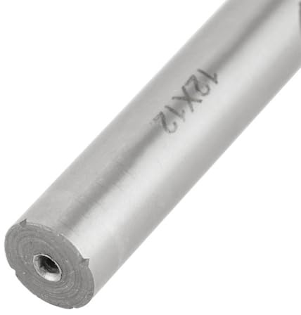 Tnfeeon 4 Frese per Sgrossatura HSS a 4 Taglienti, Frese CNC in Acciaio Ad Alta velocità per Scanalature di Precisione e Finitura dei Bordi M6 M8 M10 M12 Equivalente a 1/5/16 3/8 1/2 Pollici