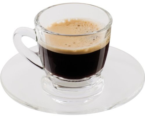 Scanpart Set à Espresso en Verre, 2 pièces