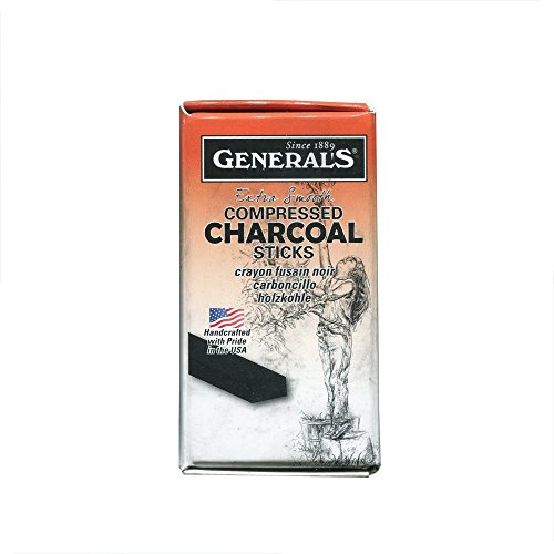 GENERAL'S Allgemein Compressed Kohlestift 4B 6 / Box