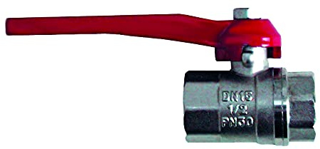 kippen 5002A Válvula de bola F-F 1/2 con mango de palanca, N.A
