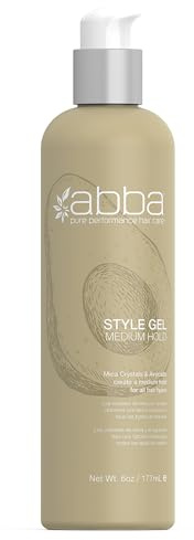 ABBA - Pure Style Gel Medium Hold – Mica Crystals & Avocado, 6 fl oz