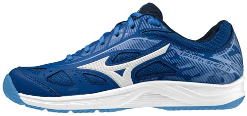 Mizuno unisex vuxen breakshot 3 Ac tennissko, Trueblue Wht Jasperblue, 40 EU