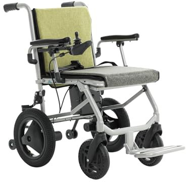 Zusammenklappbarer Elektrorollstuhl, benutzerfreundliche Rollstühle für Erwachsene, leichter zusammenklappbarer Elektrorollstuhl
