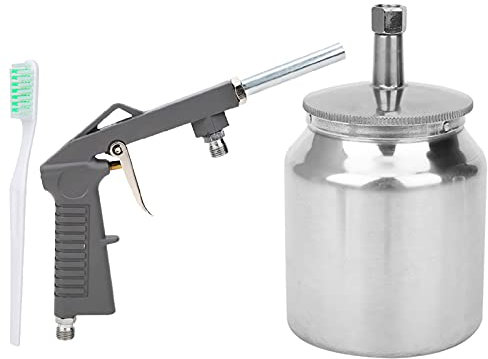 Drikou Pistolet à Peinture,Pistolet à Peinture avec réservoir Airbrush PS - 6 30-1220psi pour Petites Surfaces la pulvérisateur Mural Automobile