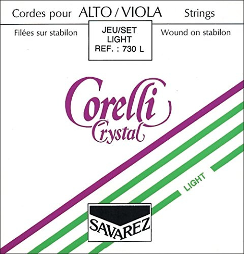 Cuerdas Corelli para viola Crystal 731L light A de nylon/aluminio