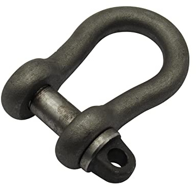 Self Colour Lifting Bow Shackle Screw Pin 2 Ton (2T Towing Rigging 2000KG)