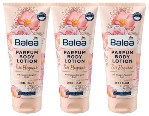 Balea Lot de 3 lotions pour le corps Pure Elegance - 3 x 200 ml