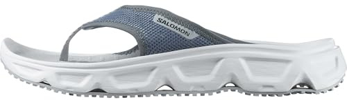 Salomon Reelax Break 6.0 Sandalias Hombre Verano con Entresuela y Plantilla EVA, Ligeras, Cómodas, Suaves y sin Custuras, Confort pies, Blue Ashes, 49 1/3