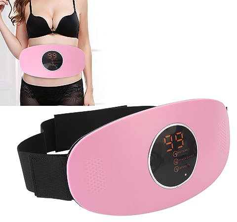 Ceinture Amincissante De Massage, Machine électrique Sans Fil Pour Brûler les Graisses, 3 Modes, 26 Vitesses, 360 Degrés, Instrument Amincissant Pour Femmes Et Hommes (rose)