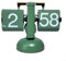 Retro Flip Down Uhr, Flip Clock Retro Vintage Auto Flip Clock Desk Clock Table Clock For Office Cafe Home Decor