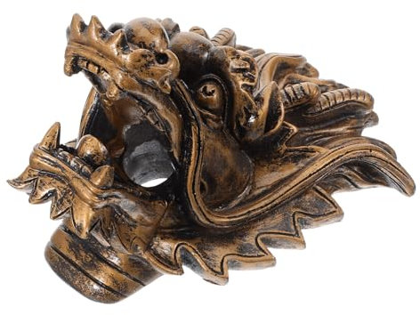 HOLIDYOYO Fontana Da Giardino Con Testa Di Drago Per Esterni Fontana Da Parete Elegante Per Villa e Decorazione Per Ambienti Esterni Design Resistente Alle Intemperie