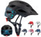Fahrradhelm Kinder 50-57cm für 5-8-12 Jahre, SIFVO Kinderhelm mit abnehmbarem Visier, Atmungsaktiv und bequemer Kinder Fahrradhelm