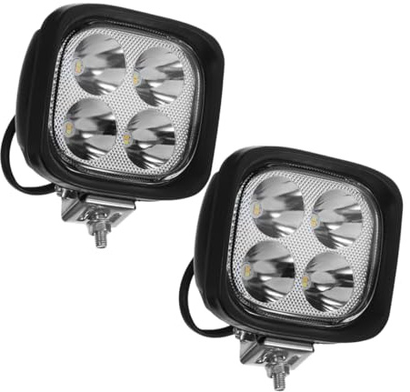 DECORNIJIA 2 pezzi Faro LED per Carrello Elevatore Super Luminoso Luce di Lavoro ad Alta Efficienza con Basso Consumo Facile da Installare e Compatibile con Vari Modelli